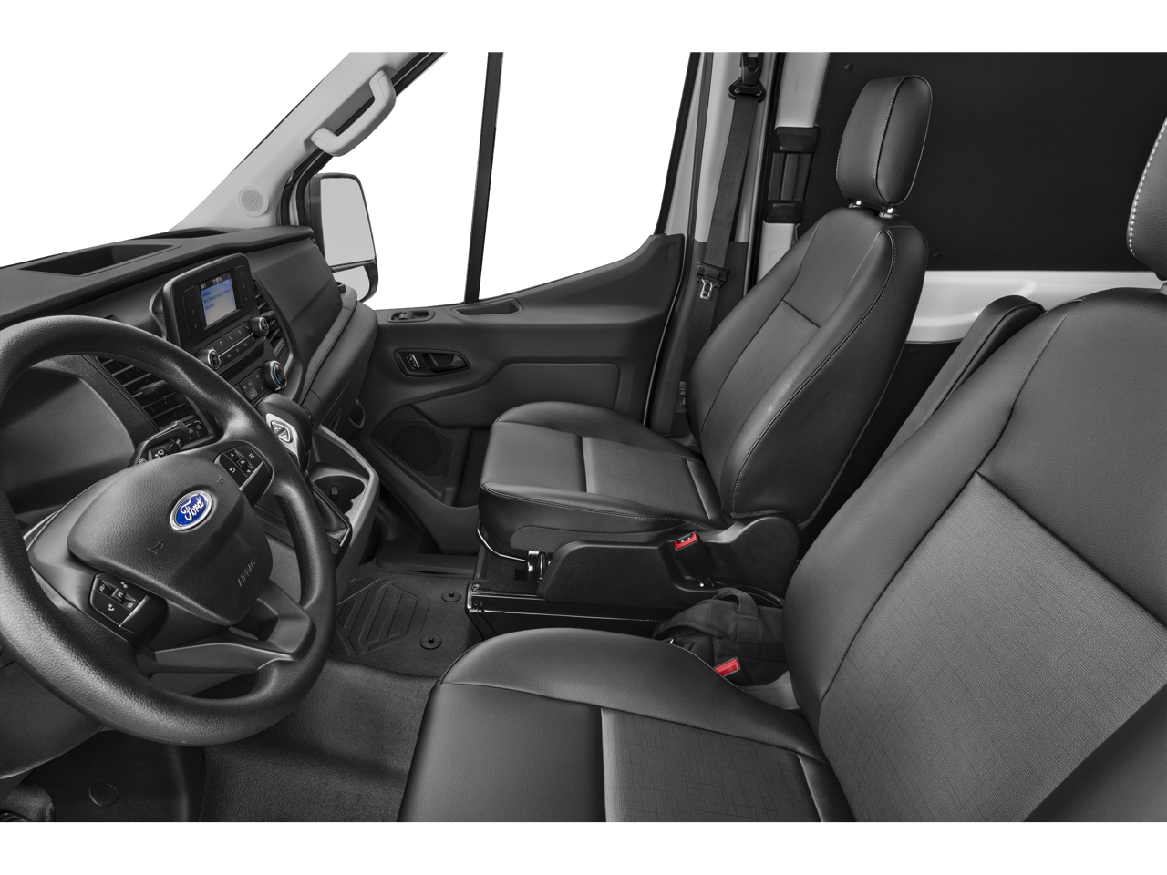 2023 Ford Transit Cargo Van T-250 130" Med Rf 9070 GVWR RWD