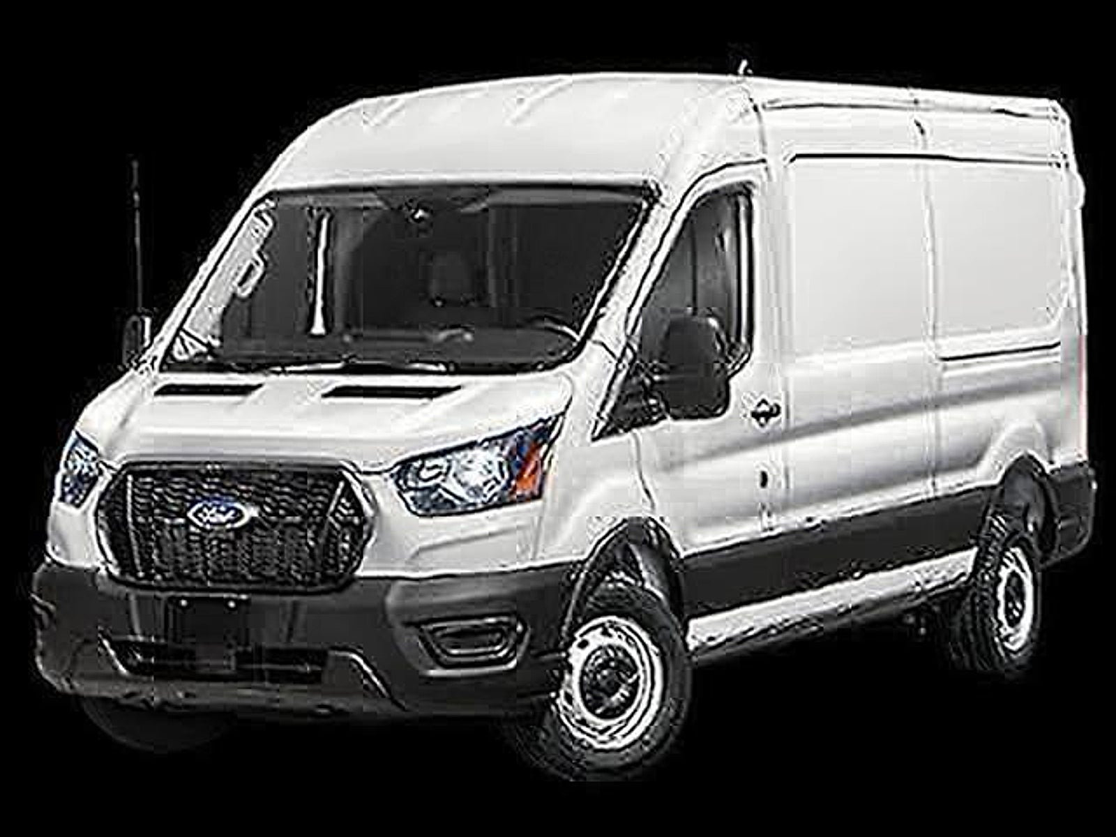 2024 Ford Transit Cargo Van T-250 148" Med Rf 9070 GVWR RWD