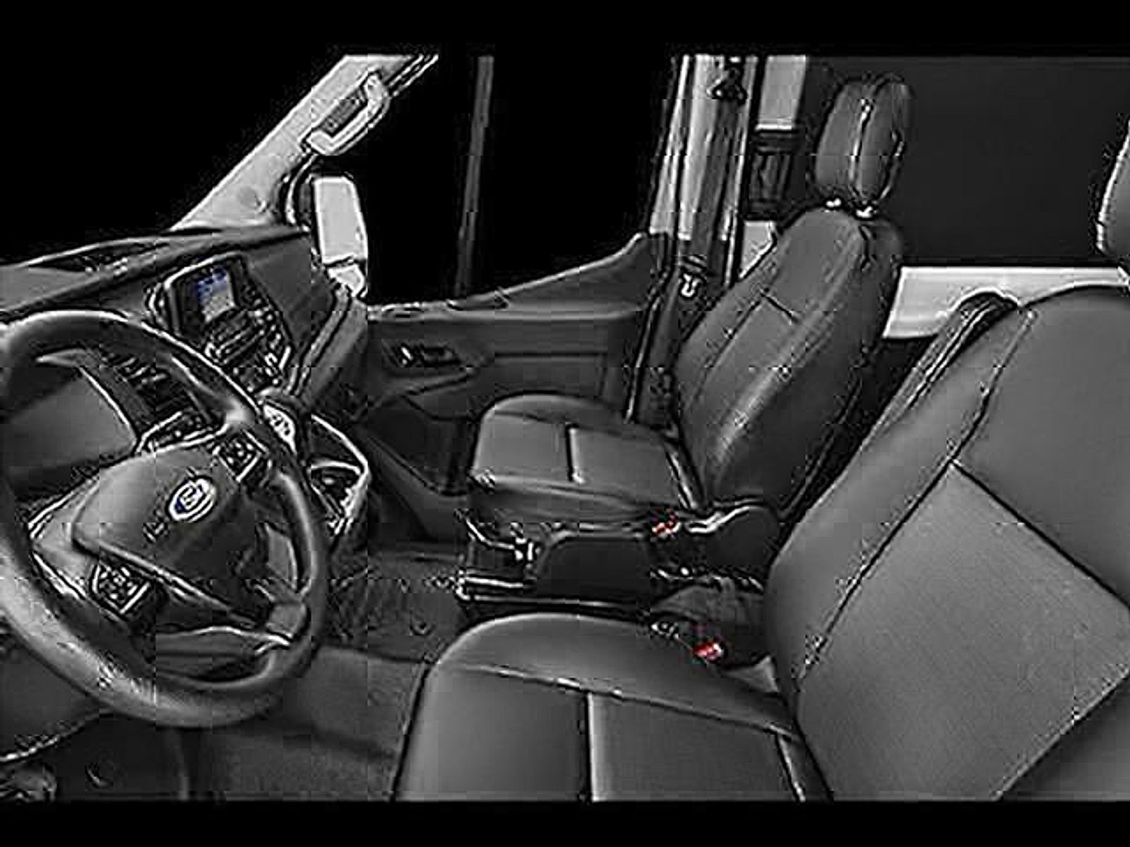 2024 Ford Transit Cargo Van T-250 148" Med Rf 9070 GVWR RWD