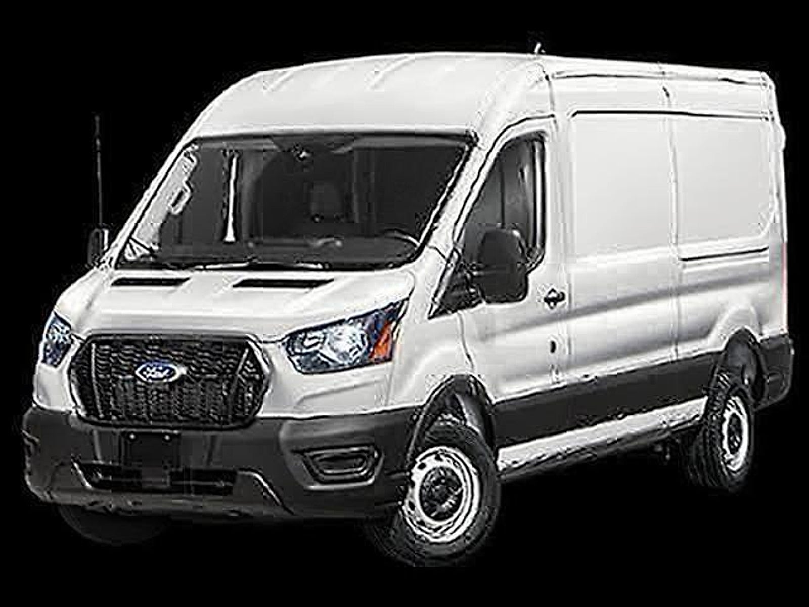 2024 Ford Transit Cargo Van T-250 148" Med Rf 9070 GVWR RWD