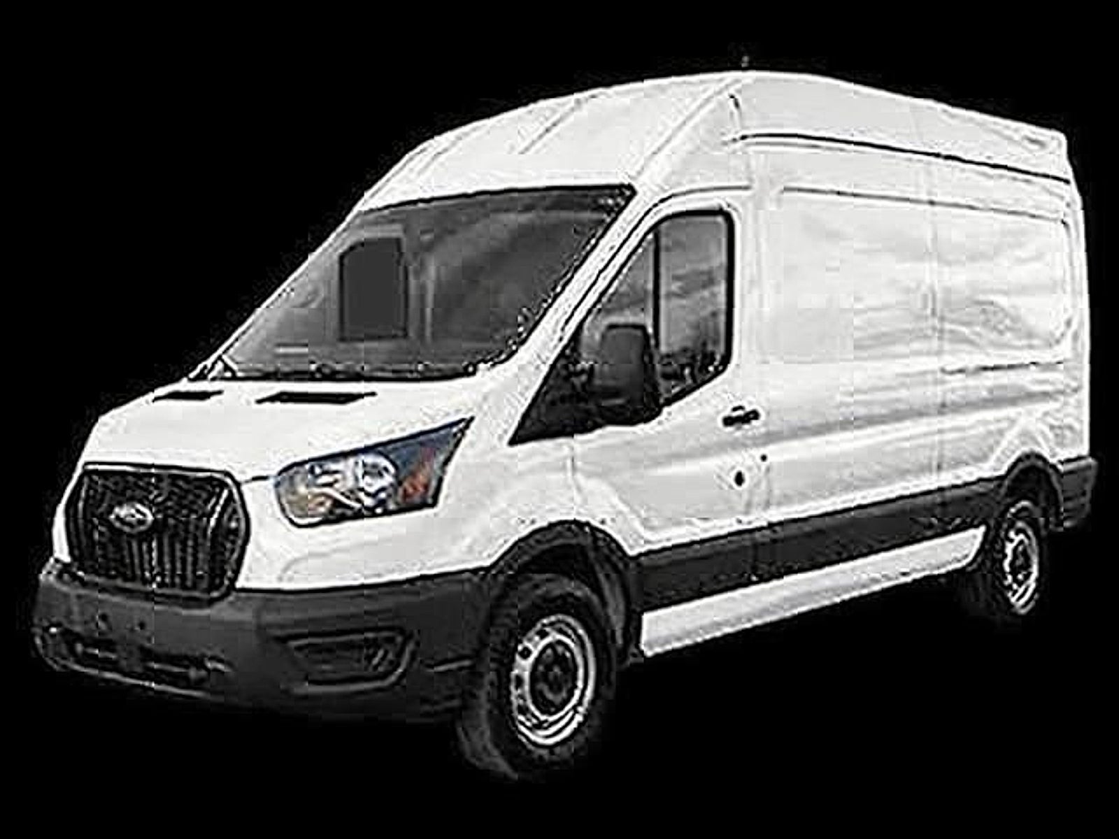 2023 Ford Transit Cargo Van T-250 148" Hi Rf 9070 GVWR RWD