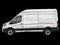 2023 Ford Transit Cargo Van T-250 148" Hi Rf 9070 GVWR RWD