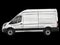 2023 Ford Transit Cargo Van T-250 148" Hi Rf 9070 GVWR RWD