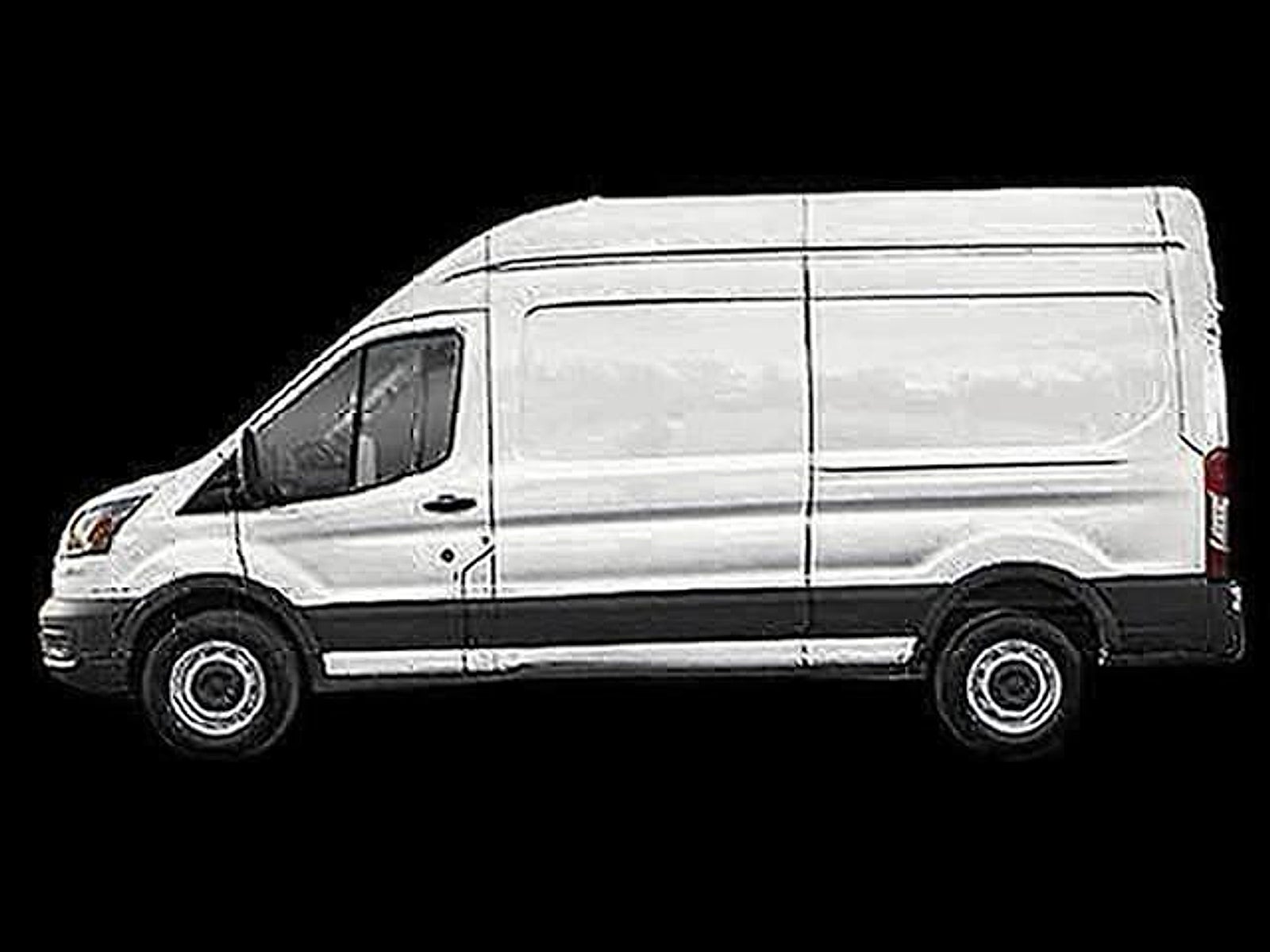 2023 Ford Transit Cargo Van T-250 148" Hi Rf 9070 GVWR RWD