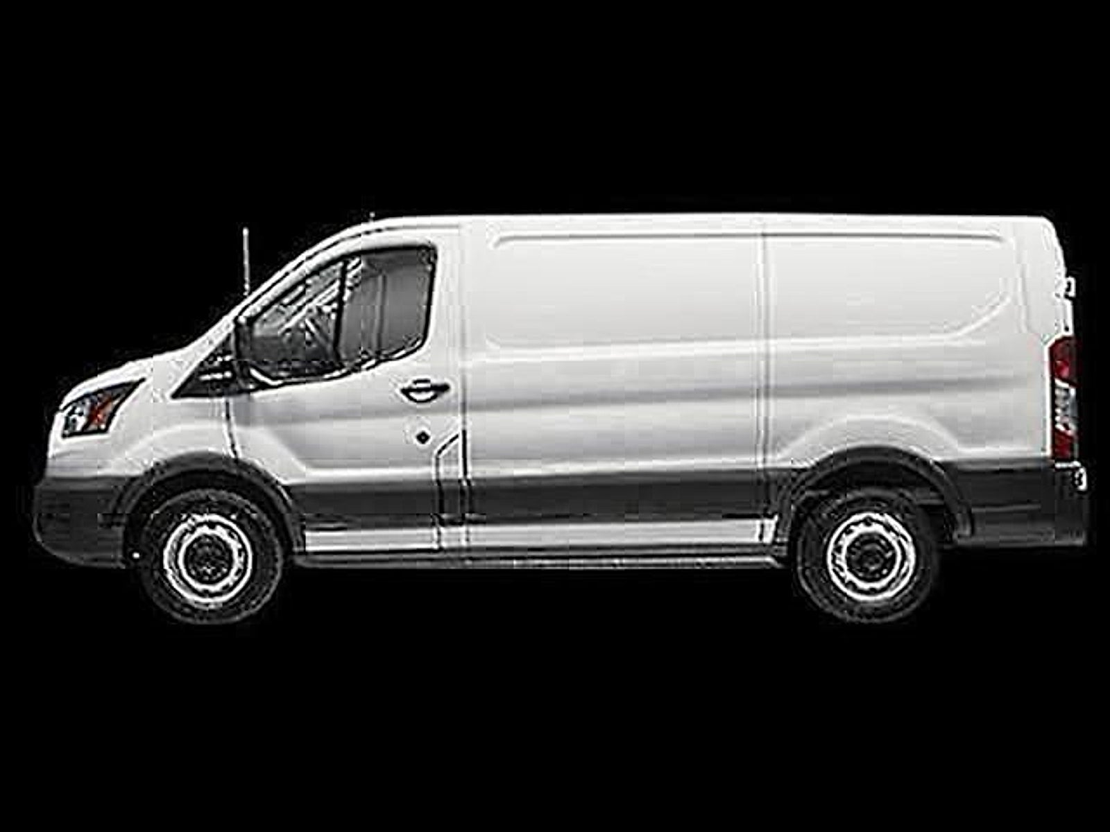 2023 Ford Transit Cargo Van T-250 130" Low Rf 9070 GVWR RWD