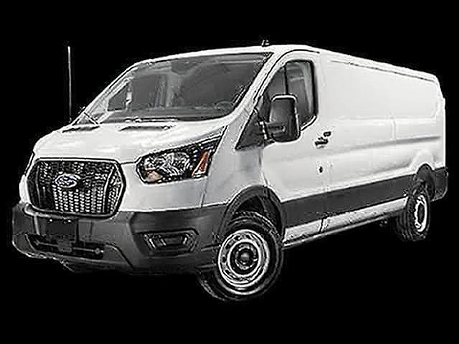 2023 Ford Transit Cargo Van T-250 130" Low Rf 9070 GVWR RWD