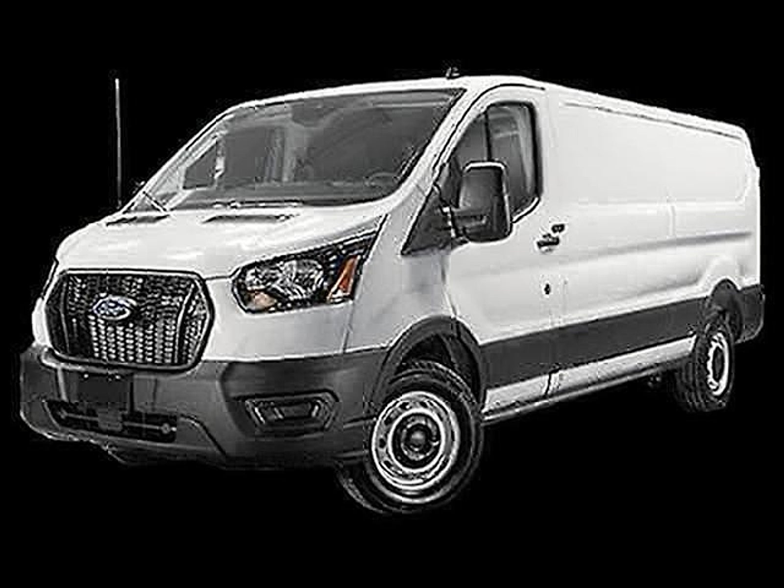 2023 Ford Transit Cargo Van T-250 130" Low Rf 9070 GVWR RWD